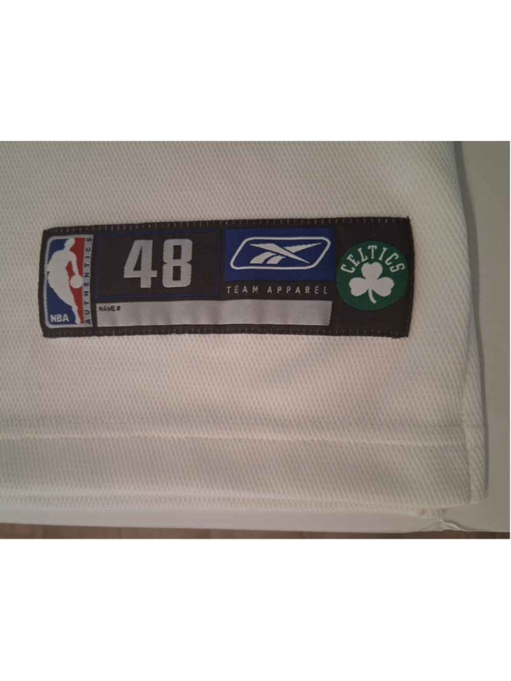 VTG Boston Celtics Al Jefferson Sz 48 XL NBA Jersey Reebok Signed Autograph NEW - Picture 3 of 10